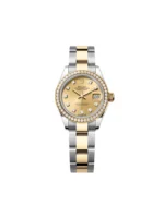 RLX Lady-Datejust 31mm 279383RBR Champagne Diamond Dial Yellow Rolesor Oyster Bracelet - Image 9
