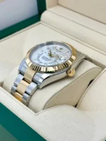 RLX Sky-Dweller 42mm 336933-0005/0006 Two-Tone Yellow Gold White Dial Oyster - Image 3