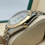 RLX Datejust 41mm 126303 White MOP Diamond Jubilee Steel and Yellow Gold - Image 5