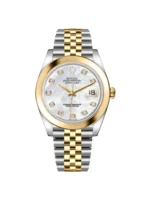 RLX Datejust 41mm 126303 White MOP Diamond Jubilee Steel and Yellow Gold