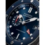 【7A Quality】Panerai Submersible GMT Luna Rossa Titanio 42mm PAM01507 - Image 4