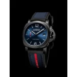 【7A Quality】Panerai Luminor Quaranta Steel DLC Luna Rossa 40mm PAM01408 - Image 4