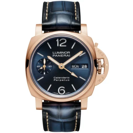 【7A Quality】Panerai Luminor Perpetual Calendar GMT Goldtech™ 44mm PAM00742