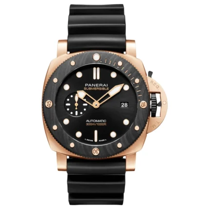 【7A Quality】Panerai Submersible QuarantaQuattro Goldtech™ OroCarbo 44mm PAM02070