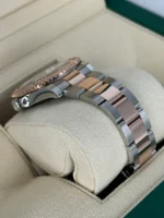 RLX Yacht-Master 37mm Steel and Everose Gold Watch - Black Dial - Oyster Bracelet 268621 - Image 5