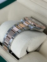 RLX Yacht-Master 37mm Steel and Everose Gold Watch - Black Dial - Oyster Bracelet 268621 - Image 6