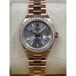 RLX Lady-Datejust 31mm 279135RBR Rose Dial Jubilee Bracelet - Image 6