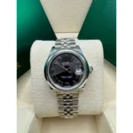 RLX Lady-Datejust 31mm m279160 Oyster Perpetual Dark Grey Dial Oyster Bracelet - Image 3