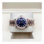 RLX Lady-Datejust 31mm 279175 Aubergine Diamond-Set Dial President Everose Gold - Image 4