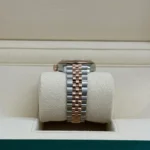 RLX Lady-Datejust 31mm 279161 Chocolate Roman Dial, Two Tone Stainless Steel & 18K Rose Gold Oyster Bracelet Women's Watch - Image 7