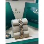 RLX Lady-Datejust 31mm 279383RBR Champagne Dial Yellow Rolesor Oyster Bracelet - Image 8