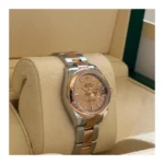 RLX Lady-Datejust 31mm 279161 Rose Stick Dial, Two Tone Stainless Steel & 18K Rose Gold Oyster Bracelet Women's Watch - Image 4