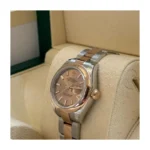 RLX Lady-Datejust 31mm 279161 Rose Stick Dial, Two Tone Stainless Steel & 18K Rose Gold Oyster Bracelet Women's Watch - Image 5