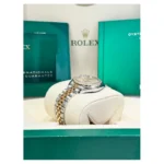 RLX Lady-Datejust 31mm 279383RBR Champagne Diamond Dial Yellow Rolesor Oyster Bracelet - Image 3