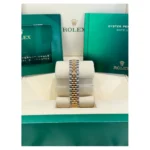 RLX Lady-Datejust 31mm 279383RBR Champagne Diamond Dial Yellow Rolesor Oyster Bracelet - Image 4