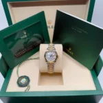 RLX Lady-Datejust 31mm 279173 Mother of Pearl Diamond Dial Oyster Bracelet - Image 10