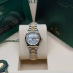 RLX Lady-Datejust 31mm 279173 Mother of Pearl Diamond Dial Oyster Bracelet - Image 3
