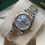 RLX Lady-Datejust 31mm 279173 Mother of Pearl Diamond Dial Oyster Bracelet - Image 8
