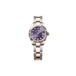 RLX Lady-Datejust 31mm 279171 Aubergine Diamond Oyster Stainless Steel and Rose Gold - Image 2