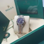 RLX Lady-Datejust 31mm 279171 Aubergine Diamond Oyster Stainless Steel and Rose Gold - Image 9