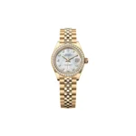 RLX Lady-Datejust 31mm 279138RBR White Mother-of-Pearl Dial President Bracelet Watch - Image 2