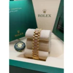 RLX Lady-Datejust 31mm 279138RBR White Mother-of-Pearl Dial President Bracelet Watch - Image 6