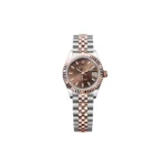 RLX Lady-Datejust 31mm 279171 Chocolate Index Oyster Stainless Steel and Rose Gold