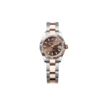 RLX Lady-Datejust 31mm 279171 Chocolate Index Oyster Stainless Steel and Rose Gold - Image 2