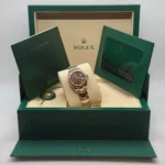 RLX Lady-Datejust 31mm 279171 Chocolate Index Oyster Stainless Steel and Rose Gold - Image 8