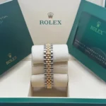 RLX Lady-Datejust 31mm 279173 Champagne Roman Dial Oyster Bracelet - Image 8