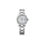 RLX Lady-Datejust 31mm 279384RBR White Mother-of-Pearl Dial Oyster Bracelet - Image 2