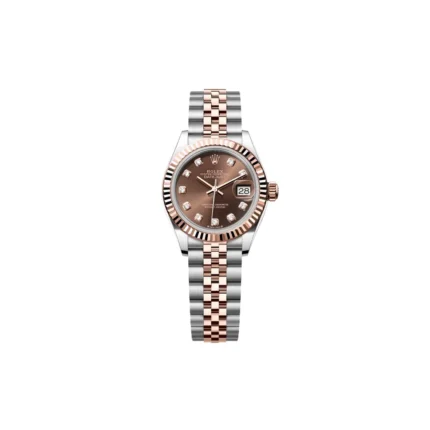 RLX Lady-Datejust 31mm 279171 Chocolate Diamond Oyster Stainless Steel and Rose Gold