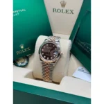 RLX Lady-Datejust 31mm 279171 Chocolate Diamond Oyster Stainless Steel and Rose Gold - Image 5