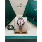 RLX Lady-Datejust 31mm 279171 Rose-colour Diamond Set Oyster Stainless Steel and Rose Gold - Image 3