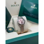 RLX Lady-Datejust 31mm 279171 Rose-colour Diamond Set Oyster Stainless Steel and Rose Gold - Image 4