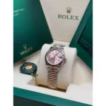 RLX Lady-Datejust 31mm 279171 Rose-colour Diamond Set Oyster Stainless Steel and Rose Gold - Image 5