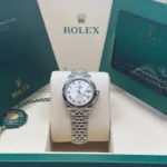 RLX Lady-Datejust 31mm 279174 Silver Roman Dial Oyster Bracelet - Image 3