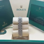 RLX Lady-Datejust 31mm 279174 Silver Roman Dial Oyster Bracelet - Image 7