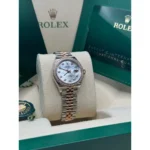 RLX Lady-Datejust 31mm 279381RBR Mother-of-Pearl Diamond Dial Oyster Bracelet - Image 4