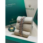 RLX Lady-Datejust 31mm 279381RBR Mother-of-Pearl Diamond Dial Oyster Bracelet - Image 7