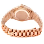 RLX Lady-Datejust 31mm 279175 Chocolate Diamond-Set Dial President Everose Gold - Image 7