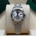 RLX Lady-Datejust 31mm 279174 Silver Diamond Dial Oyster Bracelet - Image 10