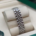 RLX Lady-Datejust 31mm 279174 Silver Diamond Dial Oyster Bracelet - Image 7