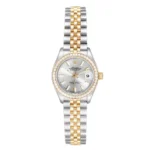 RLX Lady-Datejust 31mm 279383RBR Silver Dial Yellow Rolesor Oyster Bracelet - Image 3