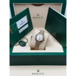 RLX Lady-Datejust 31mm 279173 Silver Roman Dial Oyster Bracelet - Image 9