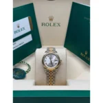 RLX Lady-Datejust 31mm 279173 Silver Roman Dial Oyster Bracelet - Image 3