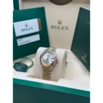 RLX Lady-Datejust 31mm 279173 Silver Roman Dial Oyster Bracelet - Image 5