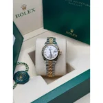 RLX Lady-Datejust 31mm 279173 Silver Roman Dial Oyster Bracelet - Image 8