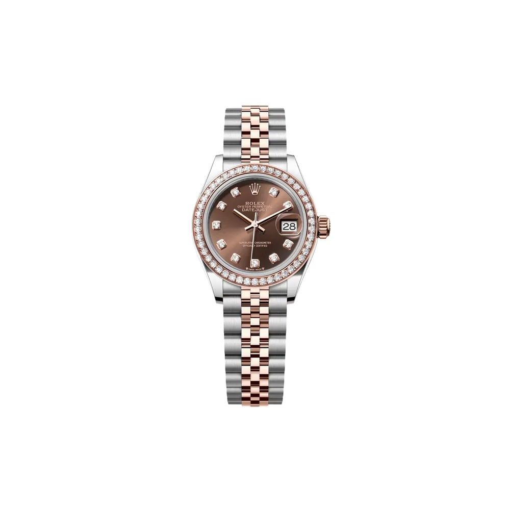 P0188-1 RLX Lady-Datejust 31mm 279381RBR Chocolate Diamond Dial Oyster Bracelet - Image 1