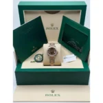 RLX Lady-Datejust 31mm 279381RBR Chocolate Diamond Dial Oyster Bracelet - Image 10